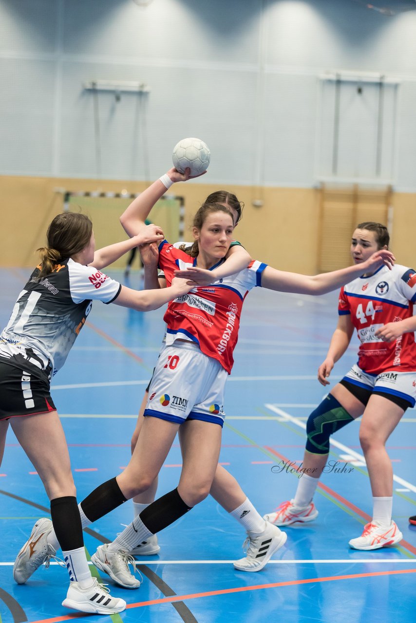 Bild 123 - wBJ HC Quickborn - HSG Tills Loew. : Ergebnis: 19:20